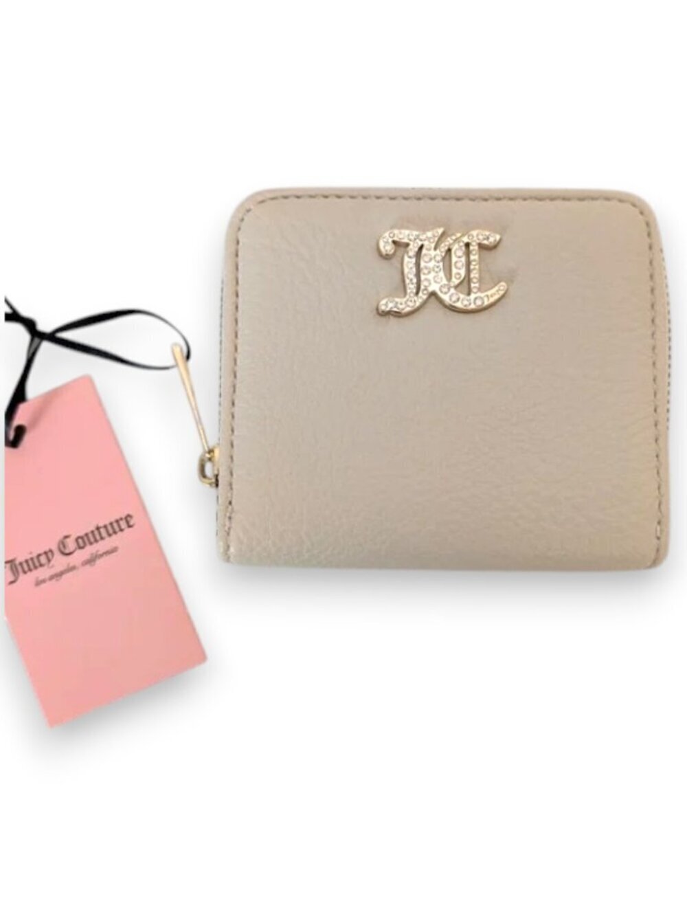 Juicy Couture Beige Cream Bifold Wallet  NWT